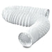 Duto Flexivel PVC Branco 150mm 6 Pol - 3 Metros