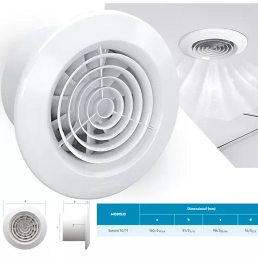 Kit - Instalação Silencioso com Exaustor e Acabamentos Pronto para Instalar